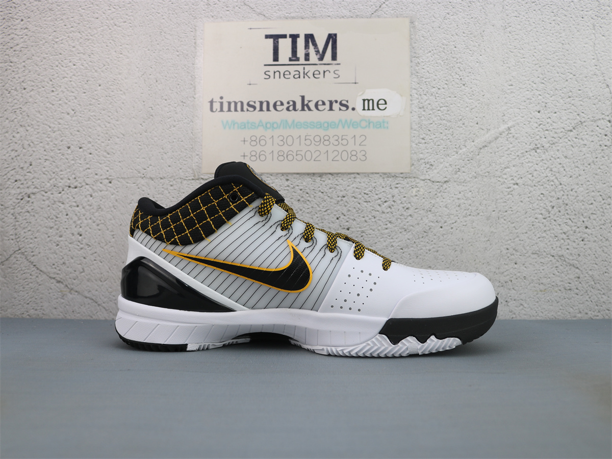 GX Batch Nike Kobe 4 Protro White Black Del Sol AV6339-101